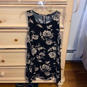 Floral tank dress
